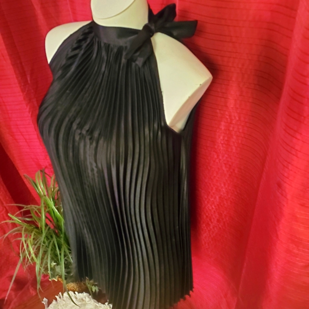 Pleated Swing Dress